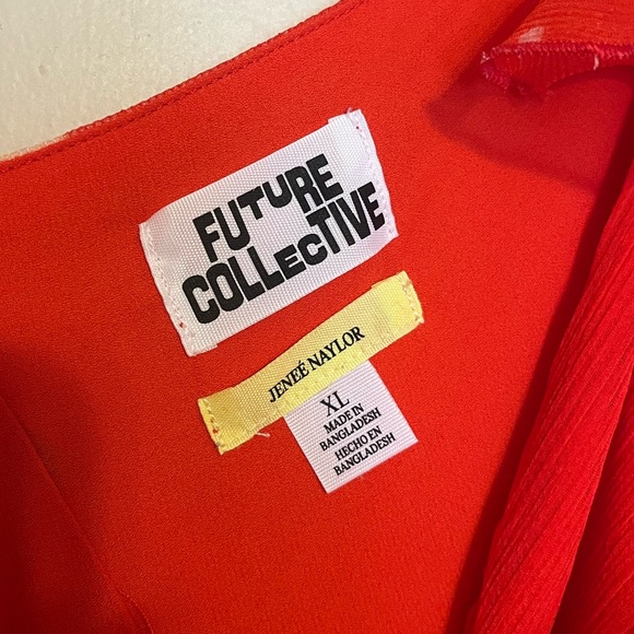 Target Future Collective Ruffle Maxi Dress - Picture 4 of 6